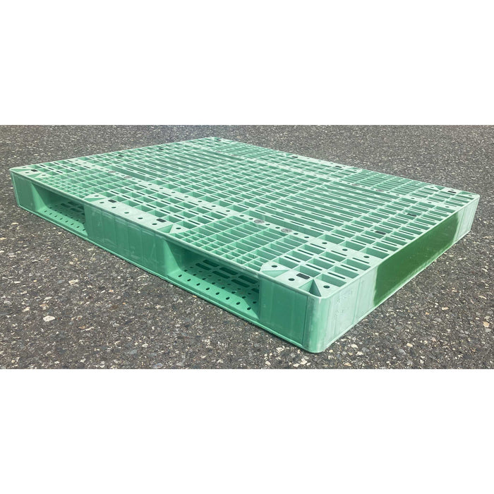 レンタルアッププラスチックパレット_14型(R2)軽量グリーン