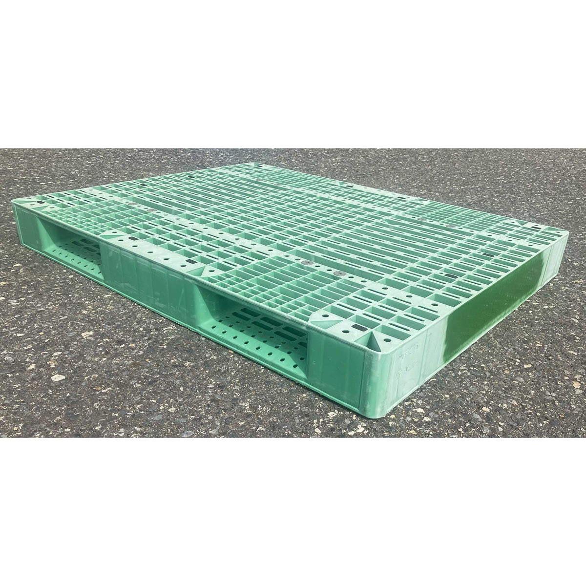 レンタルアッププラスチックパレット_14型(R2)軽量グリーン